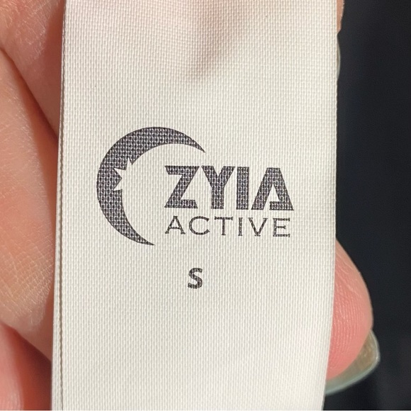 Zyia Active Winner Black Mesh Pullover Hoodie S - Picture 5 of 12